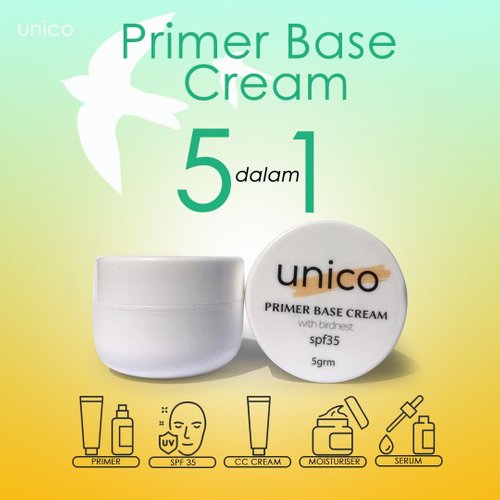 unico primer base cream
