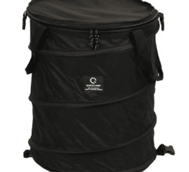 Quick Camp POP UP Trash Box 45L. (Black) US Camp by ตะเกียงพาณิชย์