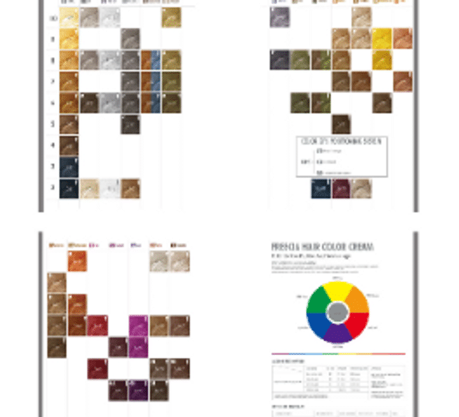 Freecia Color Chart - Vanity Melrouge Official Store