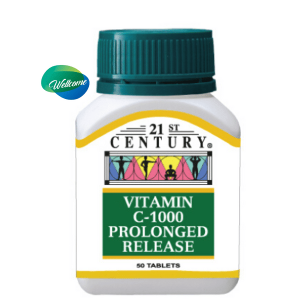 21st Century Vitamin C Prolonged Release 1000mg - 50s ...