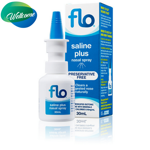 Flo Saline Plus Nasal Spray - 30ml - Wellcome Pharmacy