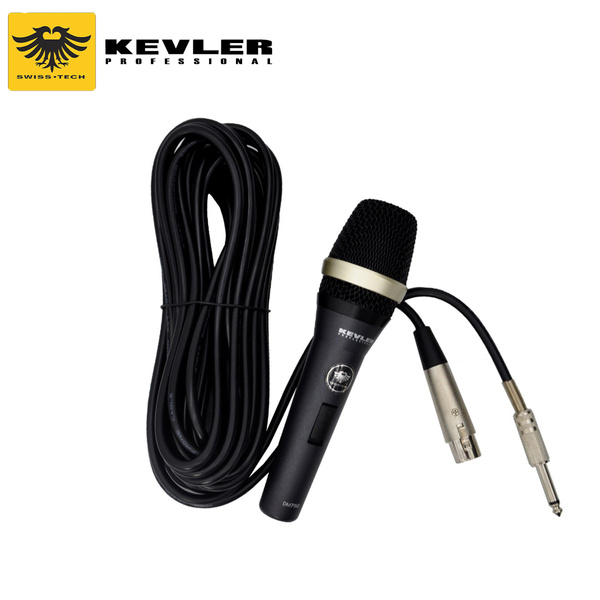 DM750 Kevler Super Cardioid Dynamic Microphone w/ 10m Cable 650 Ohms