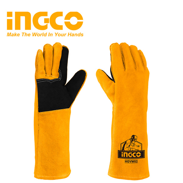 HGVW02 Ingco Welding Leather Gloves Winland Electronics And