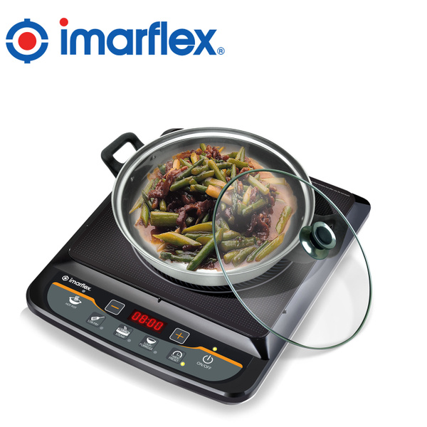Imarflex Original Single Burner Induction Cooker with FREE Pot IDX1000