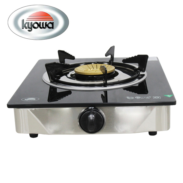 KW3563 Kyowa 1B Glass Top Glass Stove w/ Cast Iron Burners Winland
